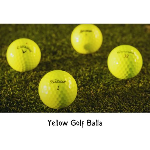 Yellow Golf Balls