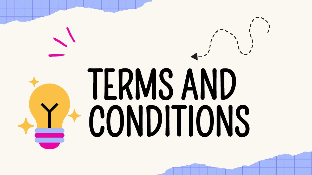 Terms and conditions